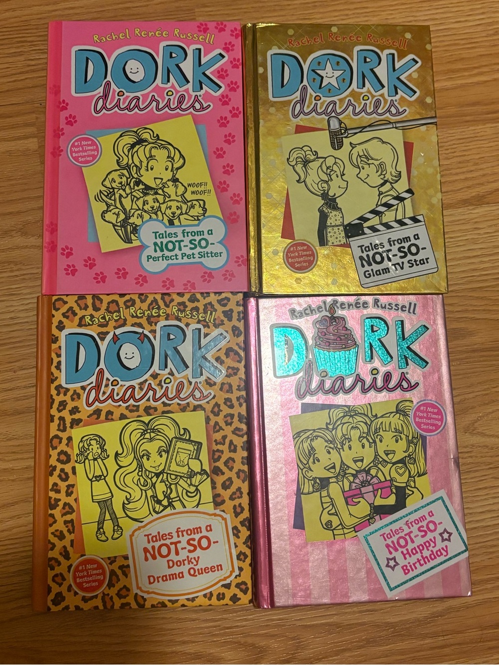Dork Diaries Books SET OF 4
